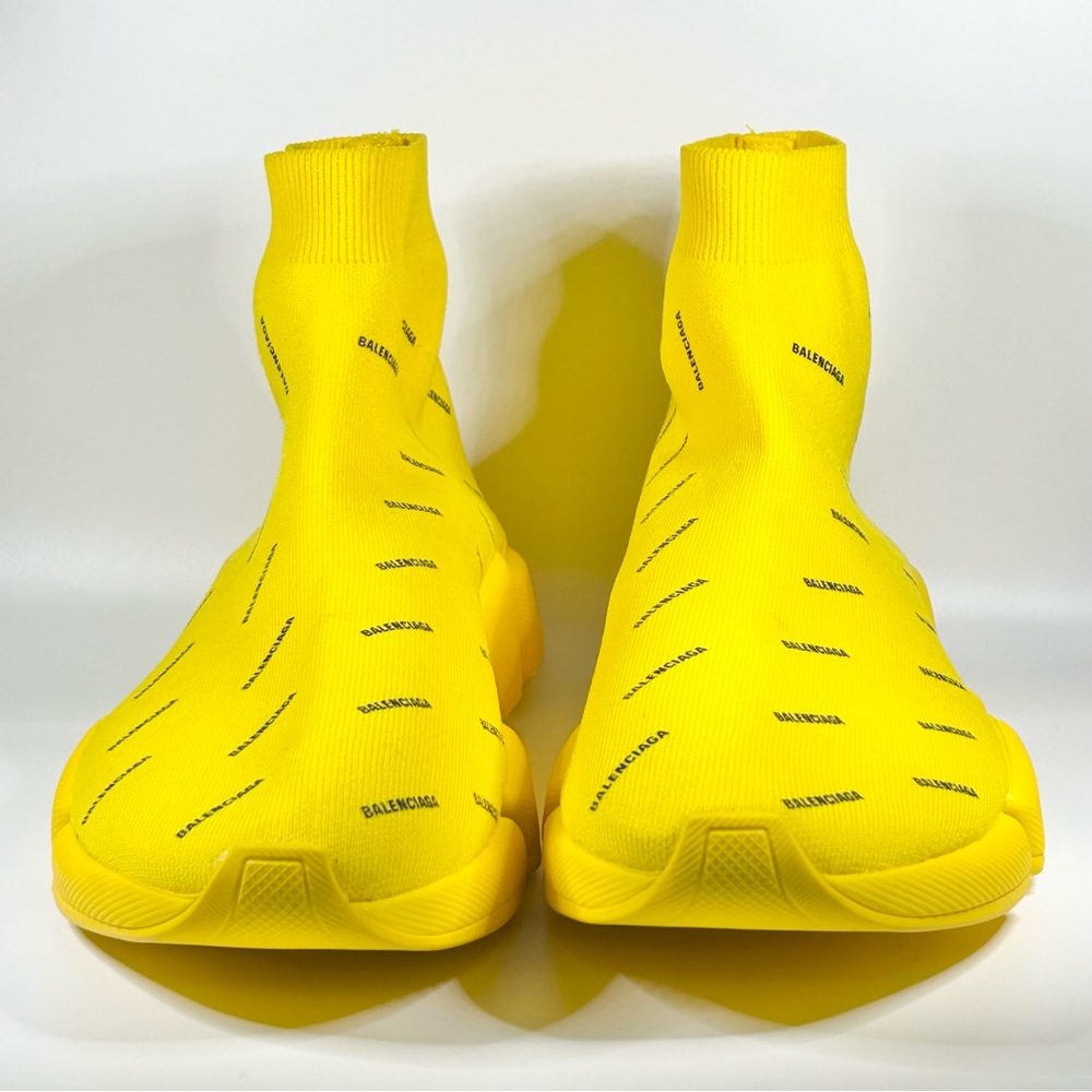 New Balenciaga Speed 2.0 Sneakers Allover Logo Size 45EU/12US - Picture 2 of 8